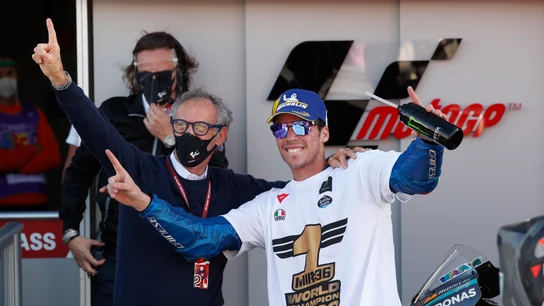Joan Mir, campeón del mundo de MotoGP 2020 El piloto de Suzuki ganó el mundial en el GP de Valencia