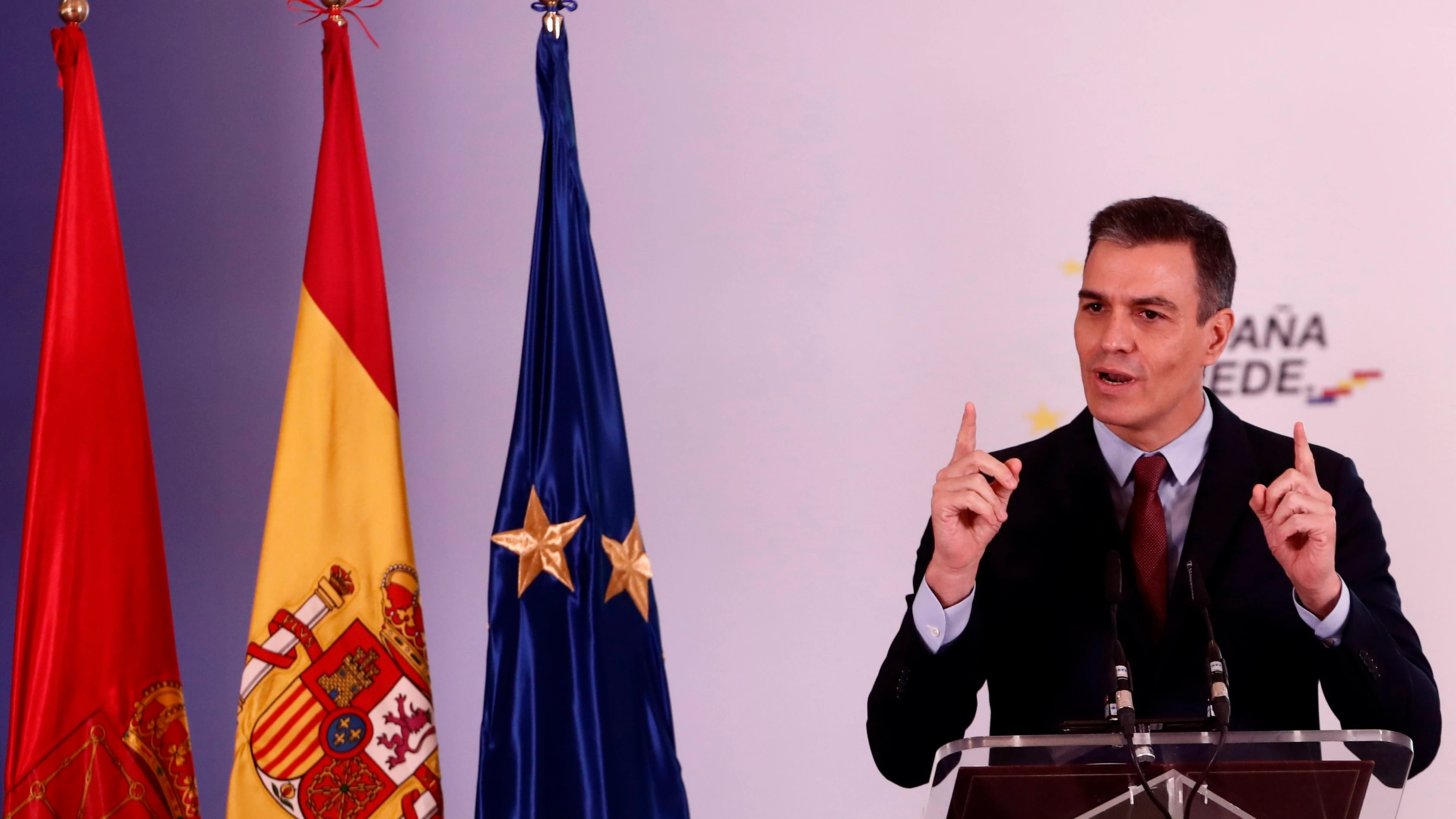 El presidente del Gobierno, Pedro Sánchez