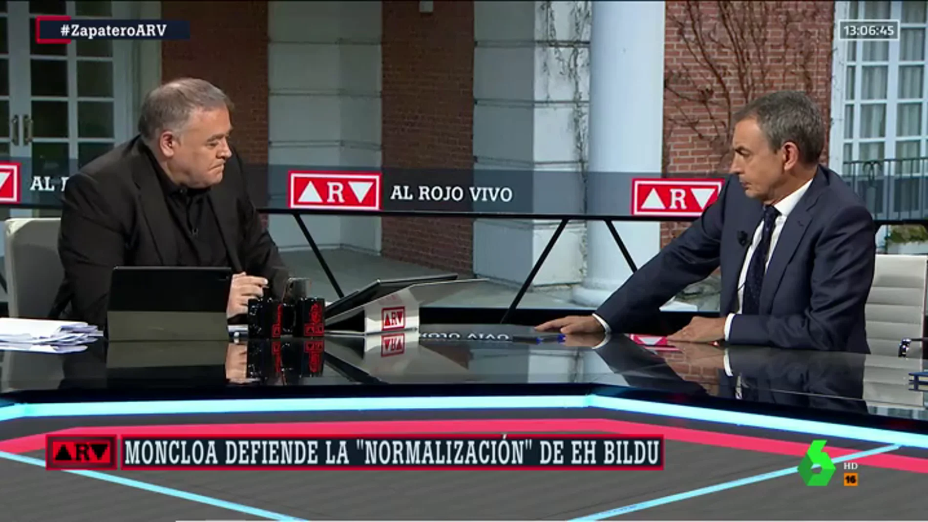 Zapatero defiende el apoyo de Bildu: "Nadie dice nada sobre el contenido de los Presupuestos, que son vitales"
