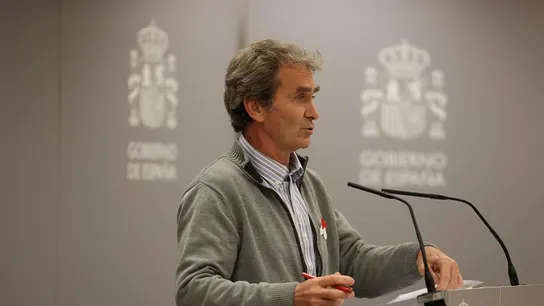 El director del Centro de Coordinación de Alertas y Emergencias Sanitarias, Fernando Simón. El director del Centro de Coordinación de Alertas y Emergencias Sanitarias, Fernando Simón.