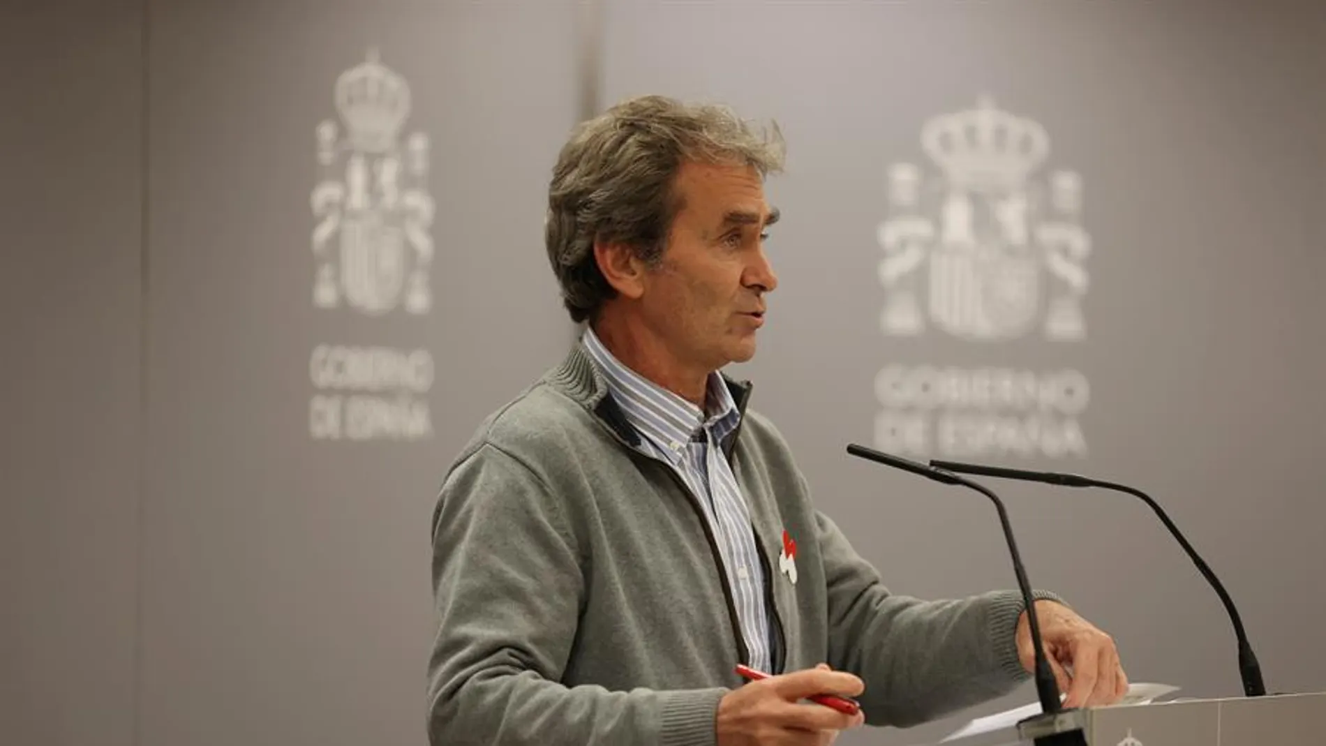 El director del Centro de Coordinación de Alertas y Emergencias Sanitarias, Fernando Simón.