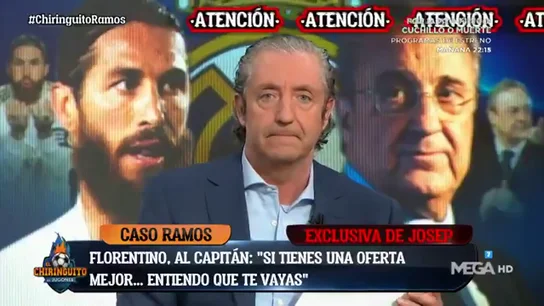 Exclusiva de Pedrerol: así fue la conversación entre Florentino Pérez y Sergio Ramos Exclusiva de Pedrerol: así fue la conversación entre Florentino Pérez y Sergio Ramos