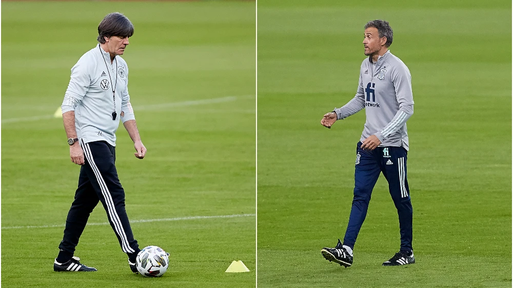 Joachim Löw y Luis Enrique