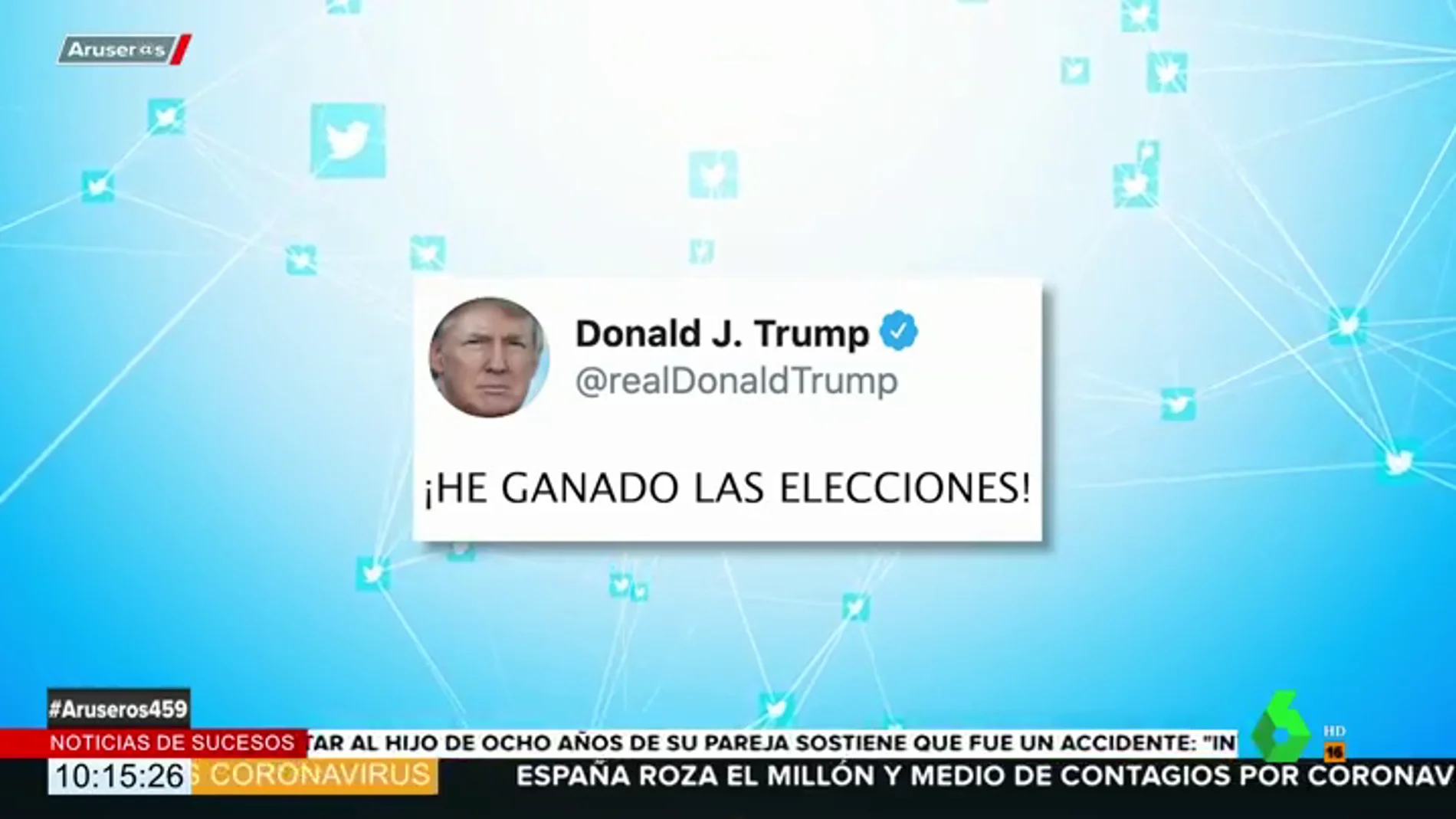 El troleo de las redes sociales a Trump tras decir que ha ganado las elecciones en Estados Unidos