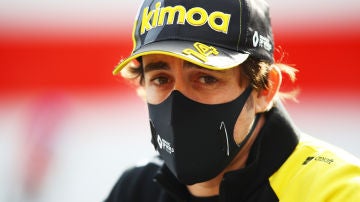 Fernando Alonso en el GP de Imola