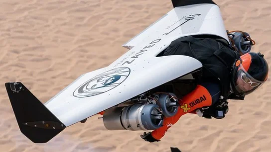 Vince Reffet, el hombre volador El joven ha fallecido mientras entrenaba