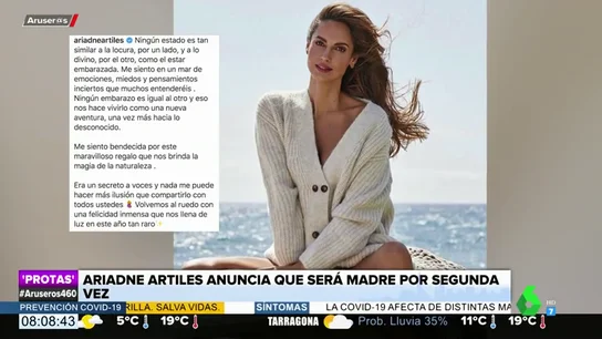 Ariadne Artiles anuncia que está embarazada de su segundo hijo: "Es una felicidad inmensa en este año tan raro" Ariadne Artiles anuncia que está embarazada de su segundo hijo: "Es una felicidad inmensa en este año tan raro"