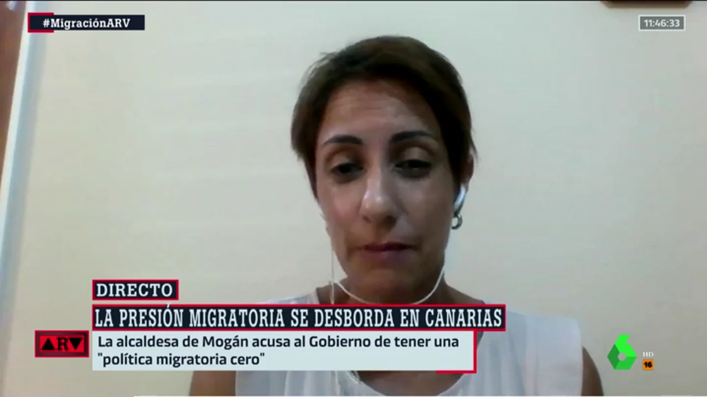 La alcaldesa de Mogán, Onalia Bueno alcaldesa de mogan