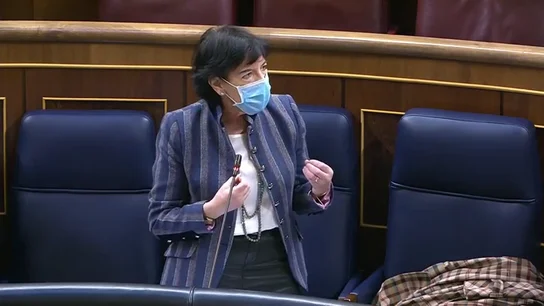 La ministra de Educación y Formación Profesional responde en la sesión de control al Gobierno celaa congreso