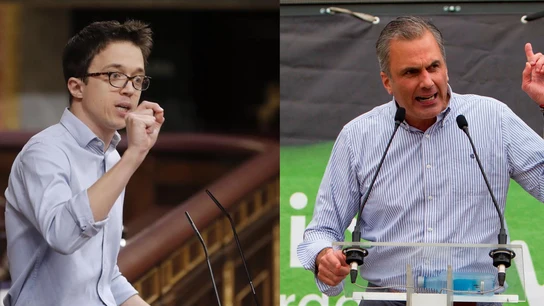 Íñigo Errejón y Javier Ortega Smith Íñigo Errejón y Javier Ortega Smith