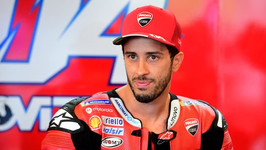 Andrea Dovizioso, piloto de Ducati El piloto va a disputar su última carrera con la marca italiana
