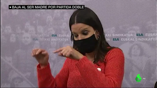 Zuriñe, madre de una familia monomarental Zuriñe, madre de una familia monomarental