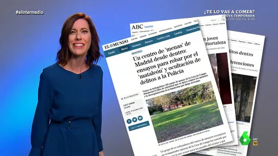 El irónico análisis de Cristina Gallego sobre los 'menas' El irónico análisis de Cristina Gallego sobre los 'menas'