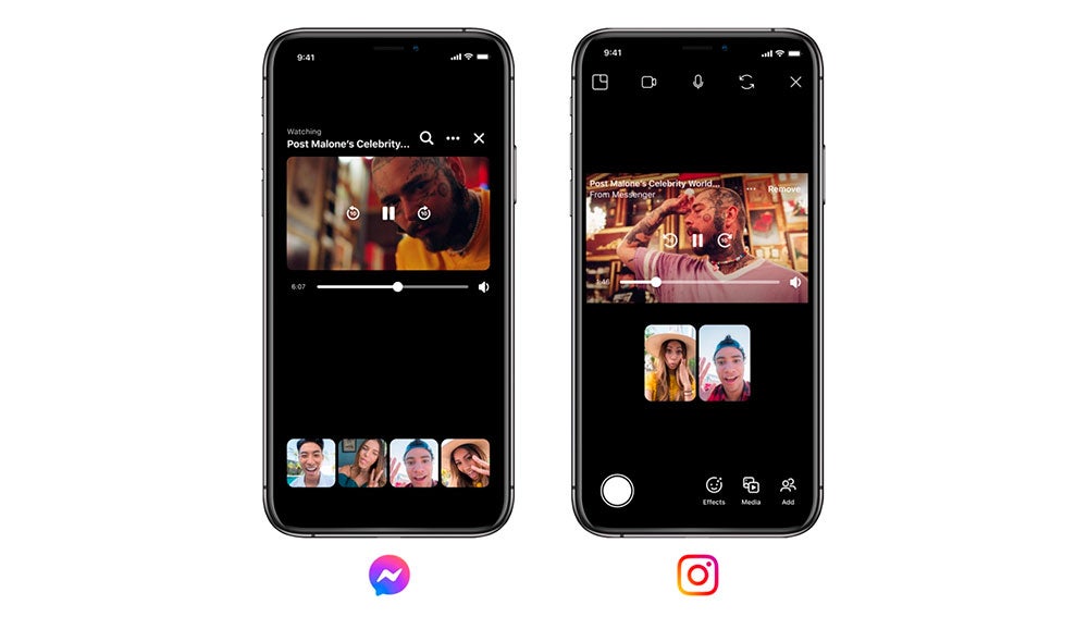 Instagram y Messenger
