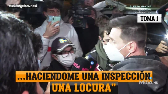 Leo Messi, a su llegada a Barcelona Leo Messi, a su llegada a Barcelona