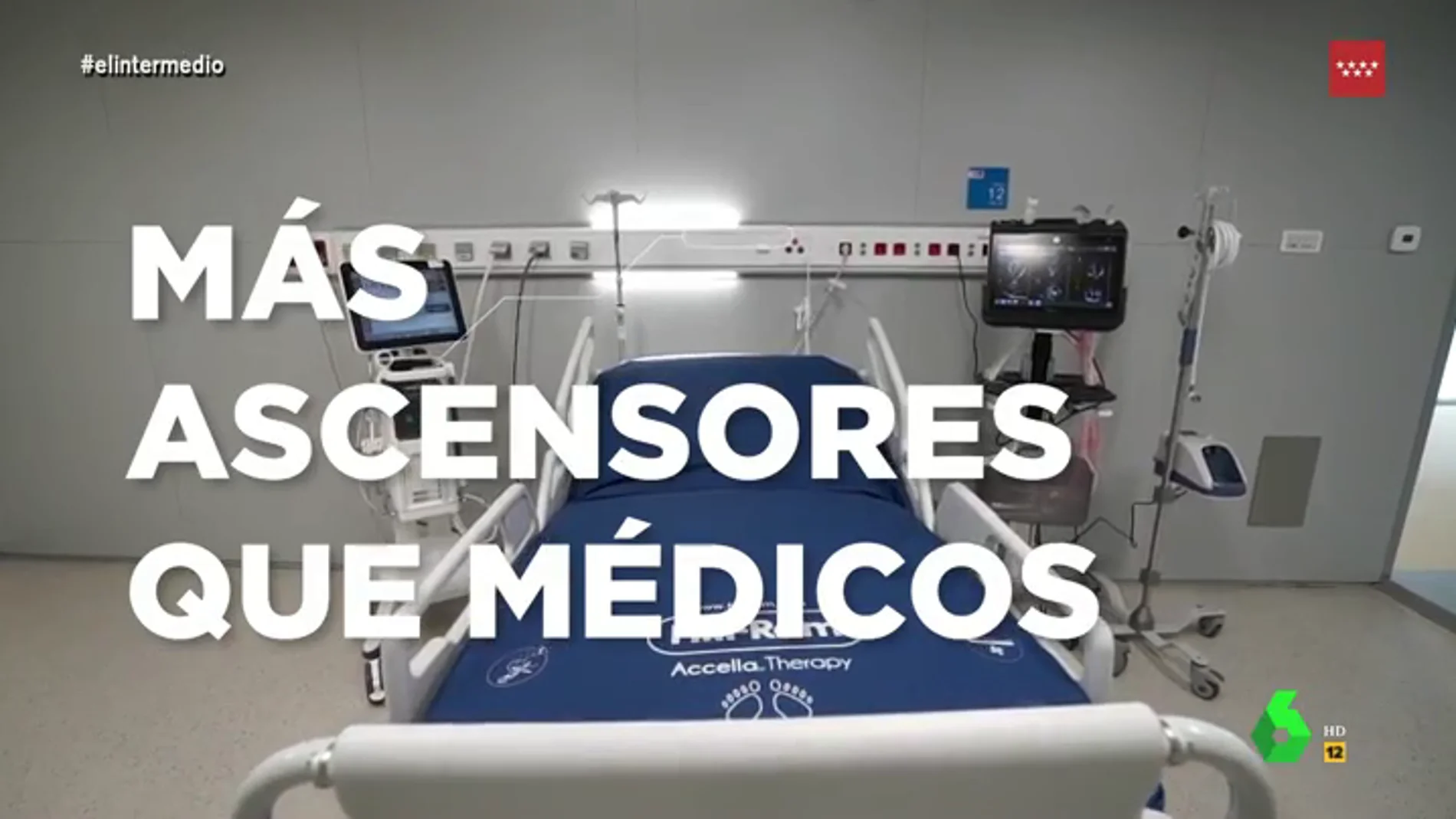 El otro vídeo con el que Madrid 'promociona' el hospital de pandemias: "La calidad es de un hotel de lujo porque ha costado lo mismo"