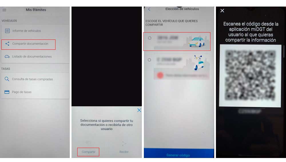 Compartiendo la documentación con mi DGT