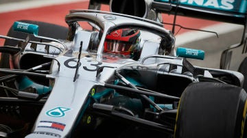George Russell ya ha probado previamente con Mercedes
