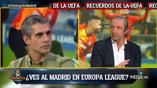 La bancada madridista rechaza la Europa League: "Prefiero caer en octavos de Champions" La bancada madridista rechaza la Europa League: "Prefiero caer en octavos de Champions"