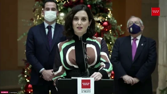 Ayuso sale en defensa de su hospital de pandemias con ataque al independentismo: "Gastan 17 Zendales al año" Ayuso sale en defensa de su hospital de pandemias con ataque al independentismo: "Gastan 17 Zendales al año"