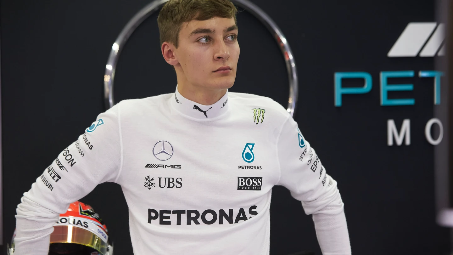 George Russell ya ha probado previamente con Mercedes George Russell ya ha probado previamente con Mercedes
