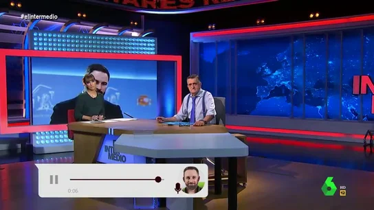 Wyoming manda un mensaje a Abascal tras escuchar su audio en el chat de exaltos mandos del Ejército que hablan de "fusilamientos" Wyoming manda un mensaje a Abascal tras escuchar su audio en el chat de exaltos mandos del Ejército que hablan de "fusilamientos"