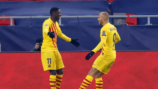 Dembélé y Braithwaite Dembélé y Braithwaite