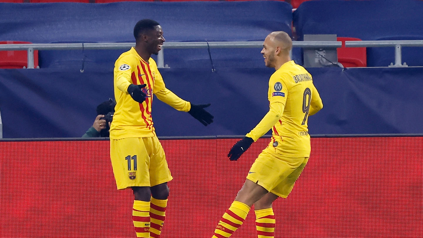 Dembélé y Braithwaite Dembélé y Braithwaite