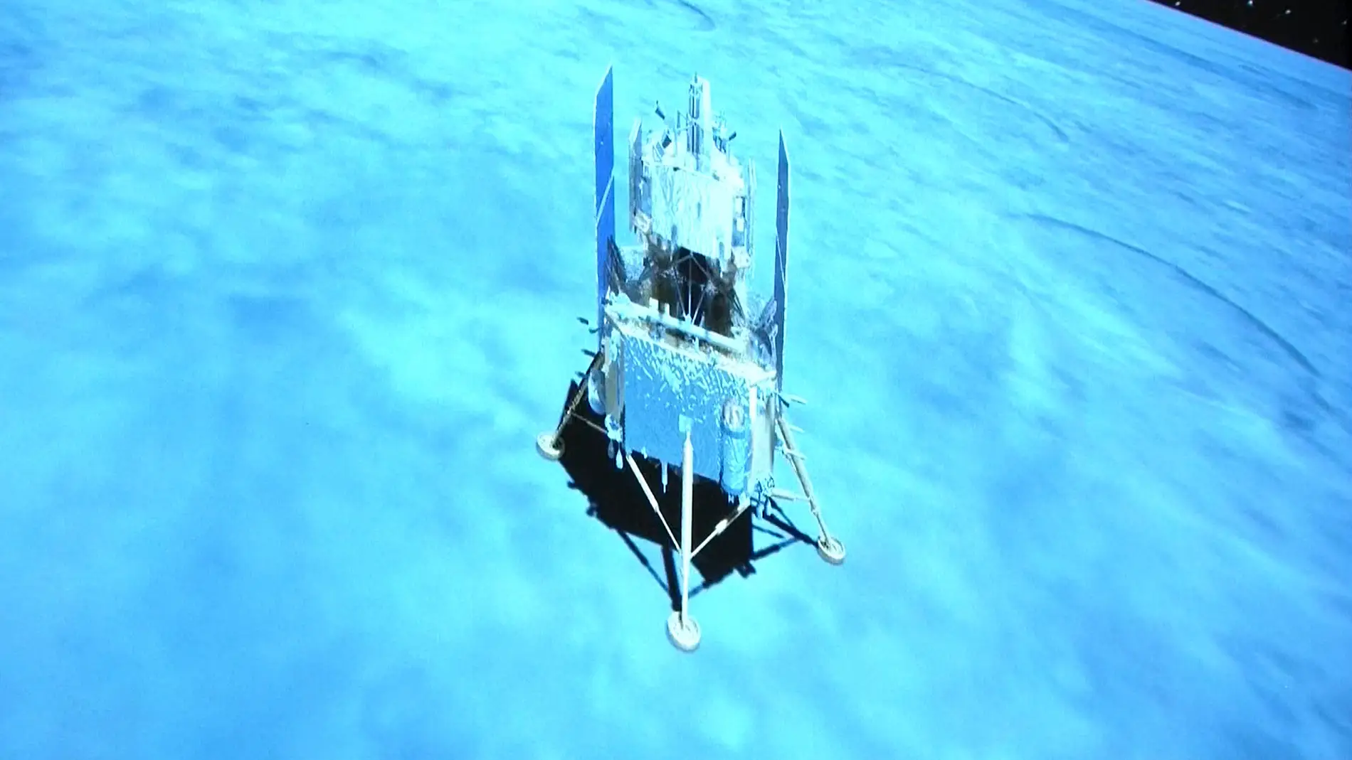 La sonda china Chang e 5 aterriza en la Luna para traer muestras