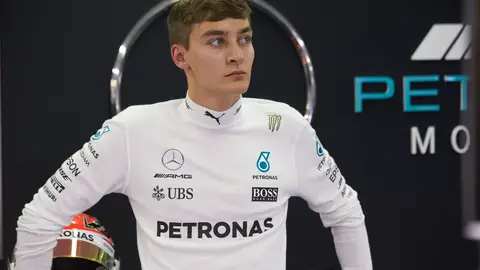 George Russell ya ha probado previamente con Mercedes George Russell ya ha probado previamente con Mercedes