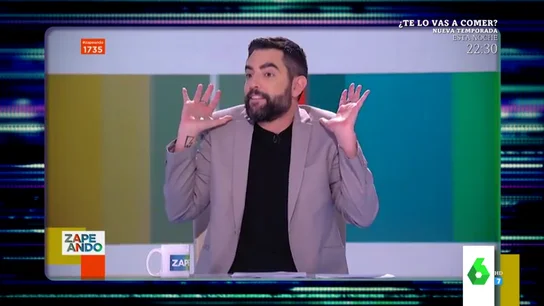 El director de Zapeando interrumpe a Dani Mateo para evitar que cuente algo que "habría acabado" con las "carreras" de los zapeadores El director de Zapeando interrumpe a Dani Mateo para evitar que cuente algo que "habría acabado" con las "carreras" de los zapeadores