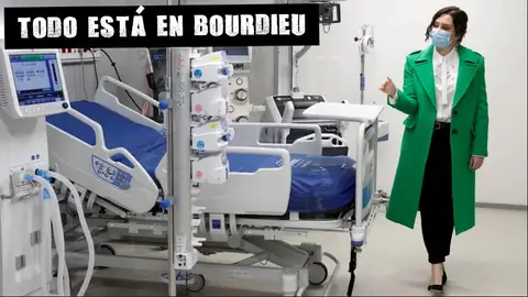 La presidenta madrileña pasea por las instalaciones del Hospital Isabel Zendal La presidenta madrileña pasea por las instalaciones del Hospital Isabel Zendal