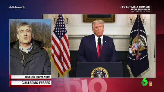 Guillermo Fesser: "Cuantas más zancadillas ponga Trump a Biden, mejor le va a ir como futuro candidato" Guillermo Fesser: "Cuantas más zancadillas ponga Trump a Biden, mejor le va a ir como futuro candidato"