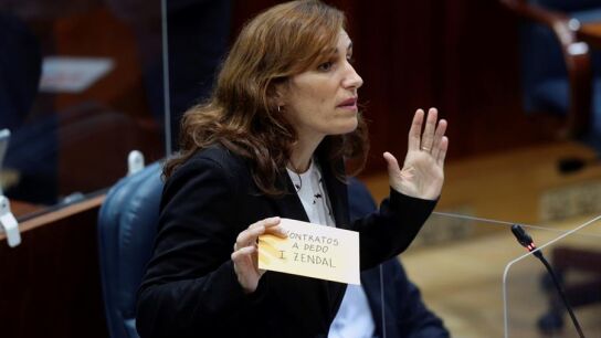 La portavoz de M&aacute;s Madrid, M&oacute;nica Garc&iacute;a