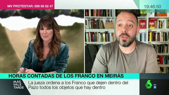 Maestre carga contra los Franco por el Pazo de Meirás: "Han tenido ese patrimonio por un golpe de Estado fascista" Maestre carga contra los Franco por el Pazo de Meirás: "Han tenido ese patrimonio por un golpe de Estado fascista"