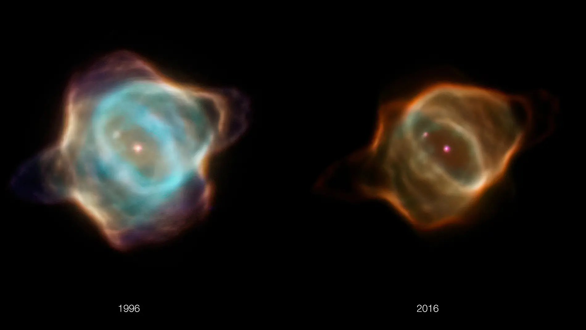 Asi se apaga la mas joven de las nebulosas planetarias