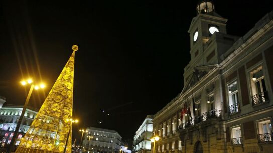 Puerta del Sol en Navidad (archivo)