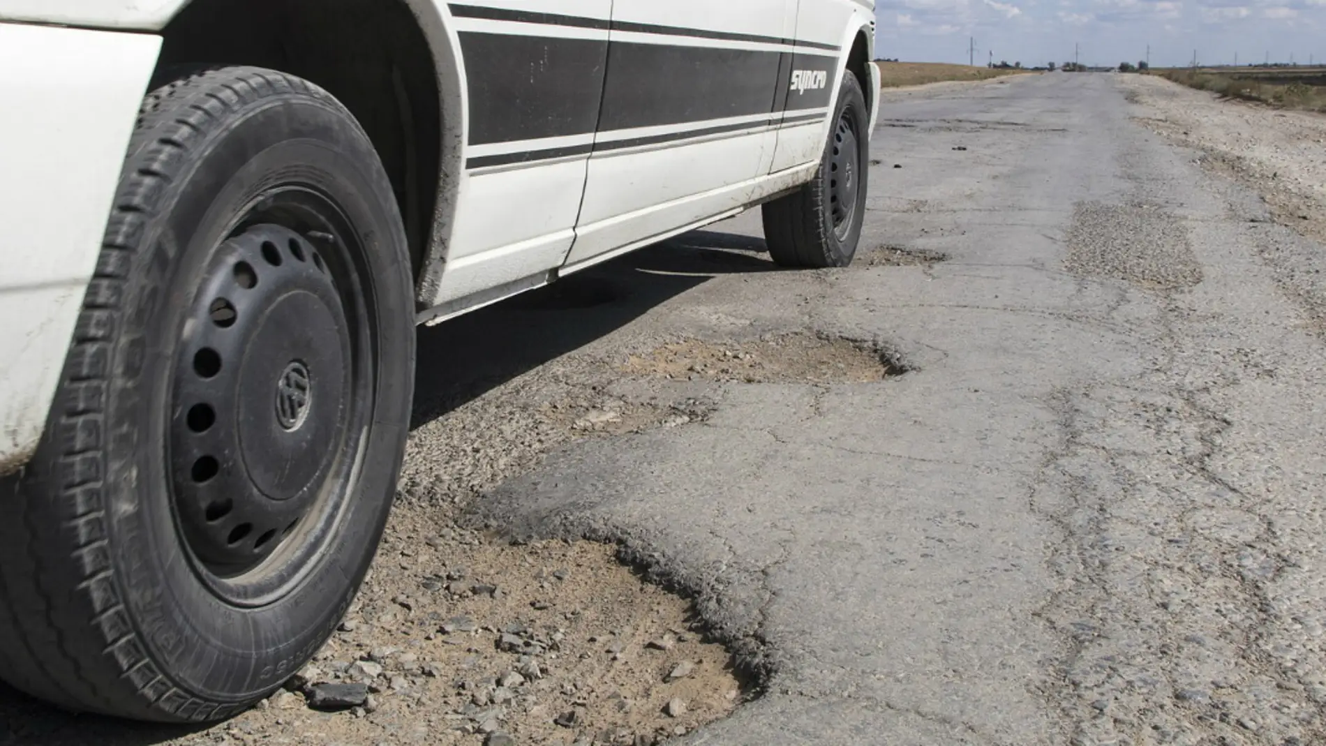 Las suspensiones sufren especialmente en carreteras en mal estado
