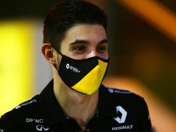 Esteban Ocon, en el GP de Sakhir
