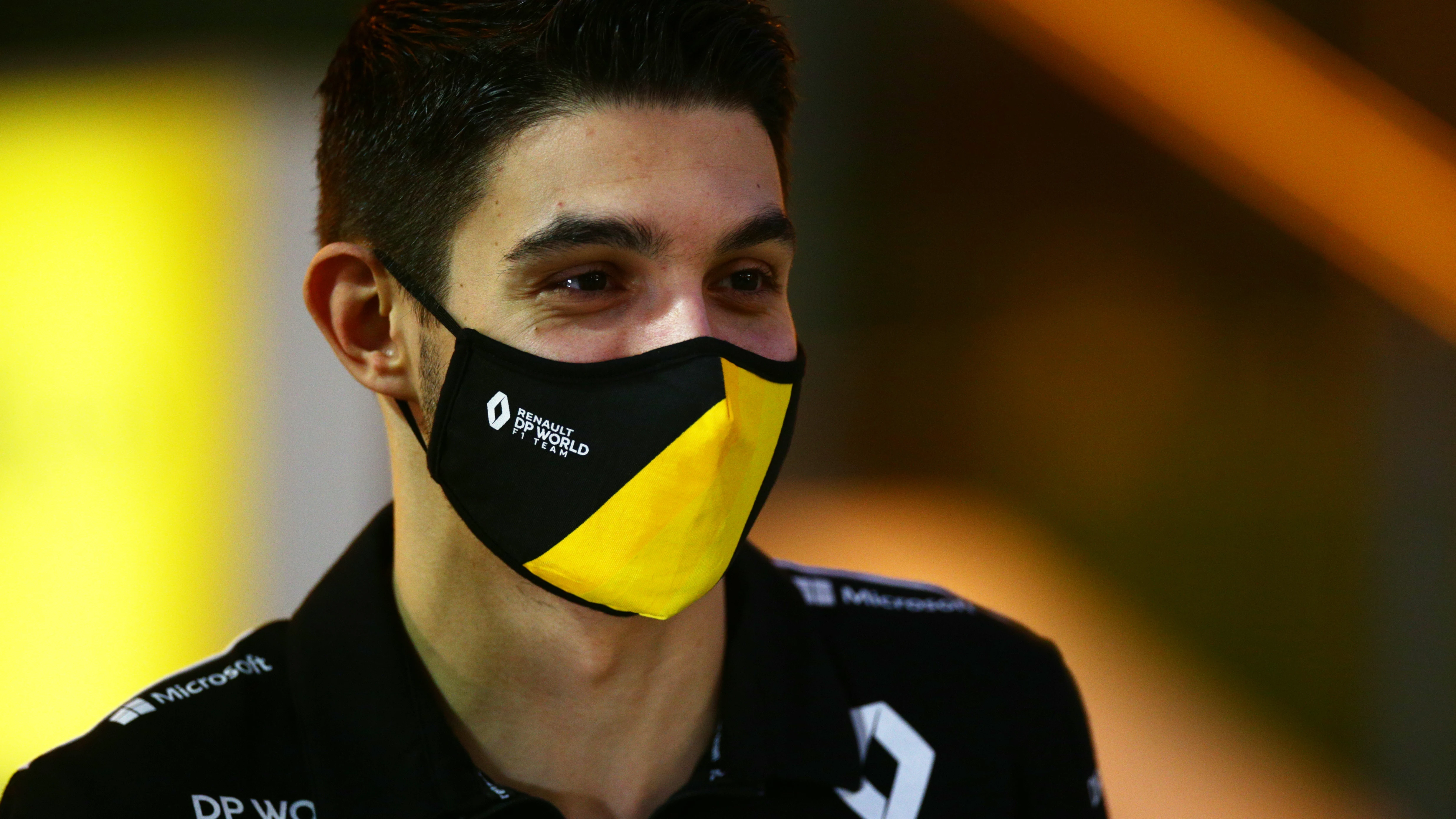 Esteban Ocon, en el GP de Sakhir