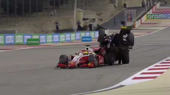 Accidente de Mick Schumacher Accidente de Mick Schumacher
