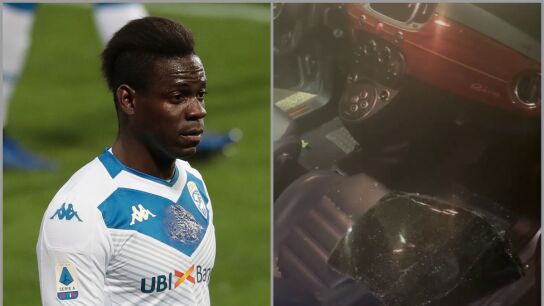 Balotelli y su coche