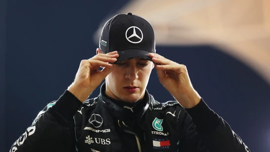 George Russell, con Mercedes George Russell, con Mercedes