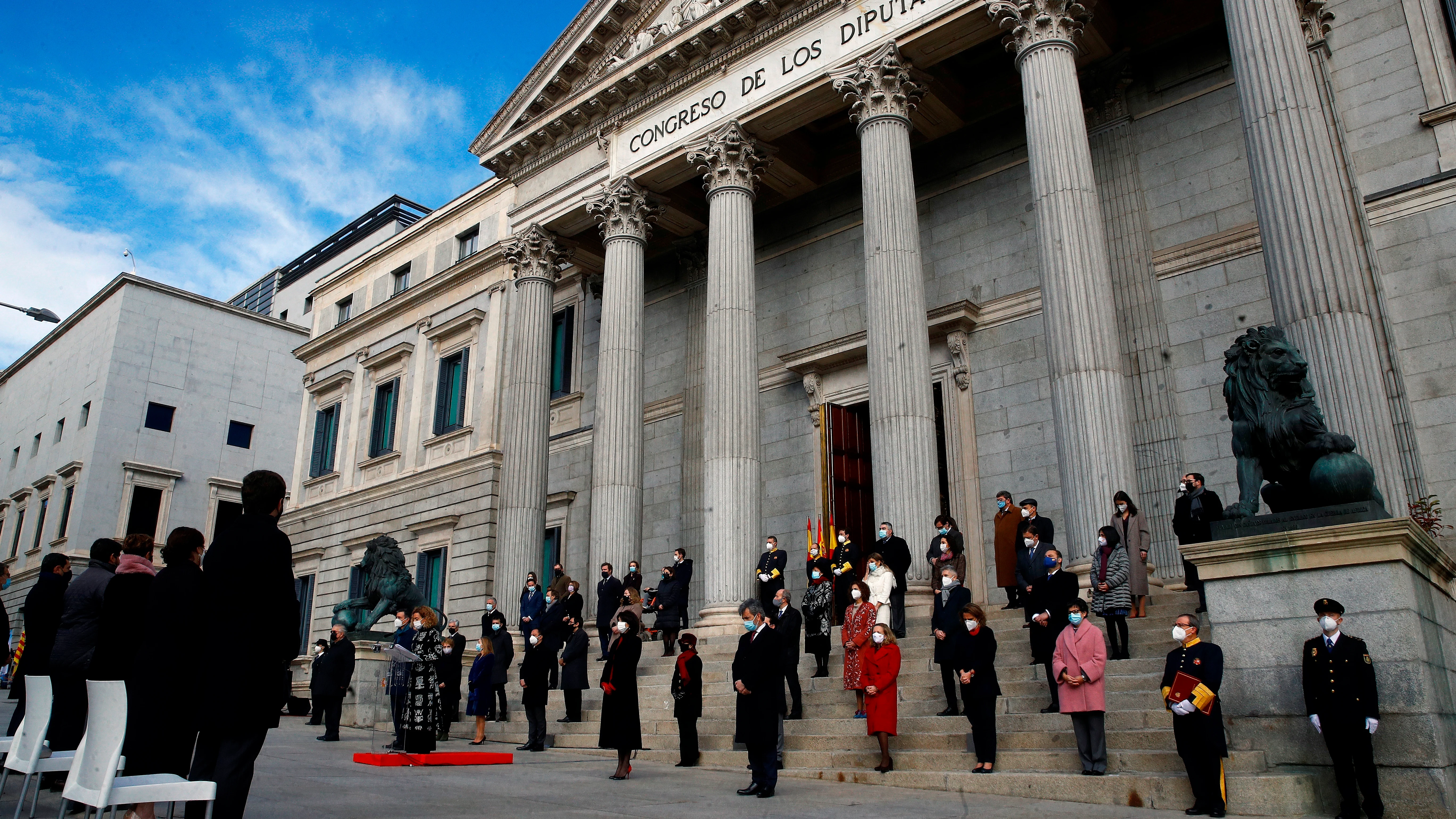 Acto de celebración de los 42 años de la Constitución en el Congreso