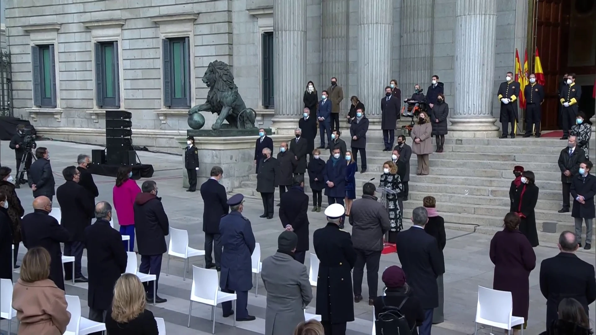 Acto de homenaje a la Constitución en el Congreso