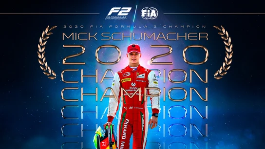 Mick Schumacher, campeón de F2 Mick Schumacher, campeón de F2