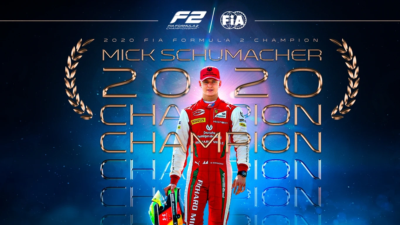 Mick Schumacher, campeón de F2