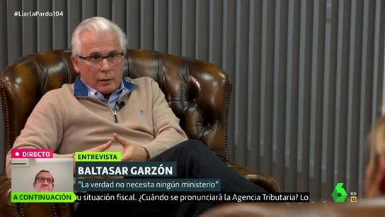 Baltasar Garzón en Liarla Pardo Baltasar Garzón en Liarla Pardo