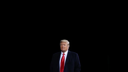 Donald Trump, durante un mitin Donald Trump, durante un mitin