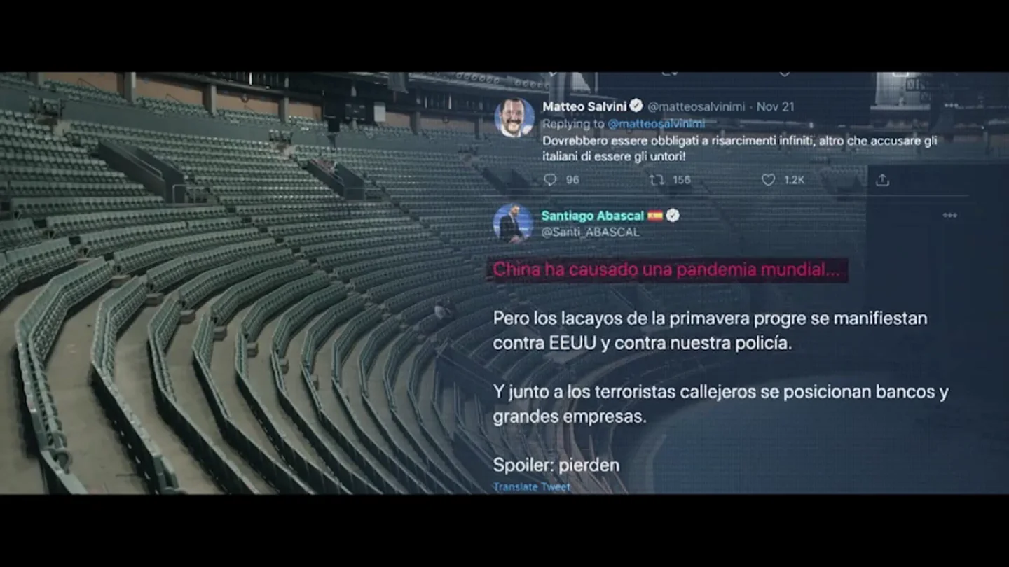 Los "patrones comunes" de Vox con Trump o Salvini: "Juntan la pandemia con el enemigo, los migrantes y extranjeros" Los "patrones comunes" de Vox con Trump o Salvini: "Juntan la pandemia con el enemigo, los migrantes y extranjeros"